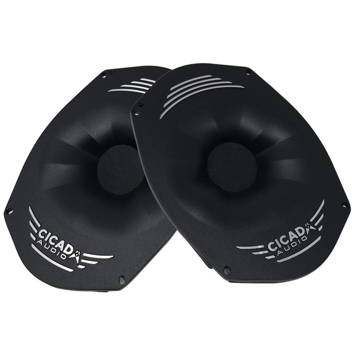 Cicada Audio - RRWG-69A - 6" x 9" ANGLE Waveguide-requires RR3TM/2TM-Pair