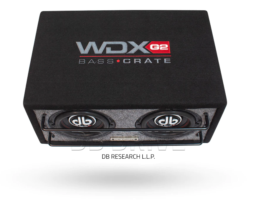 DB Drive - WDX6-2BC - 2 x 6.5" WDX SUBWOOFER BASS CRATE ENCLOSURE