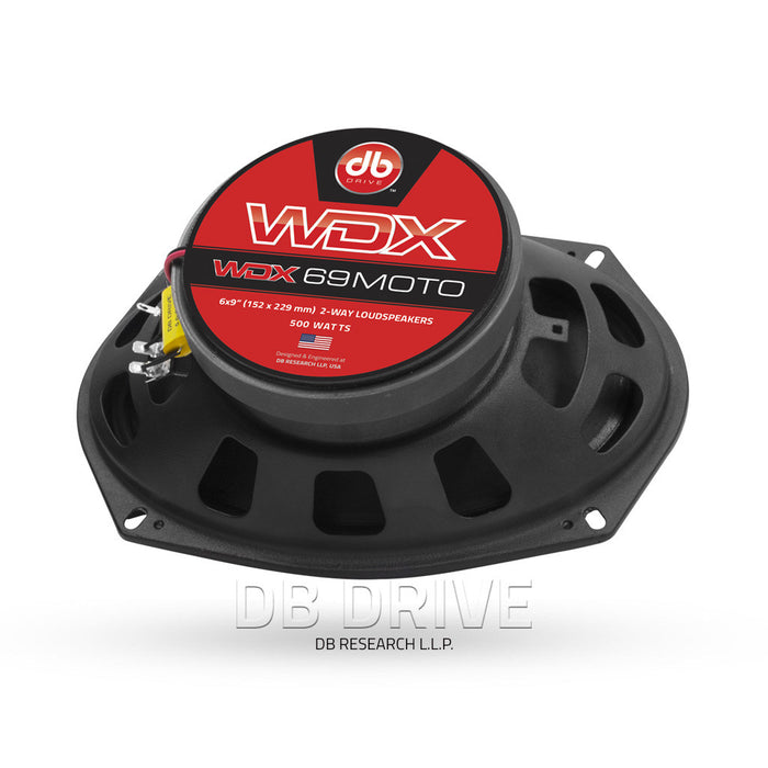 DB Drive - WDX69MOTO - 6X9 COAXIAL MOTORCYCLE SPEAKERS