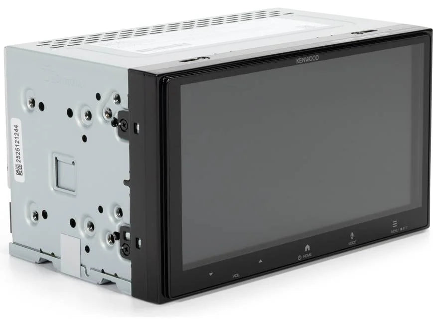 Kenwood - DMX8710S - 6.8" HD Capacitive Screen Media Receiver, Wireless and Wired Car Play &  Android Auto Ready, Wireless & USB Mirroring for compatible  iPhones & Android Phones, HDMI Input, Rear USB, Front & Rear Camera Inputs, 3Preouts (4V)