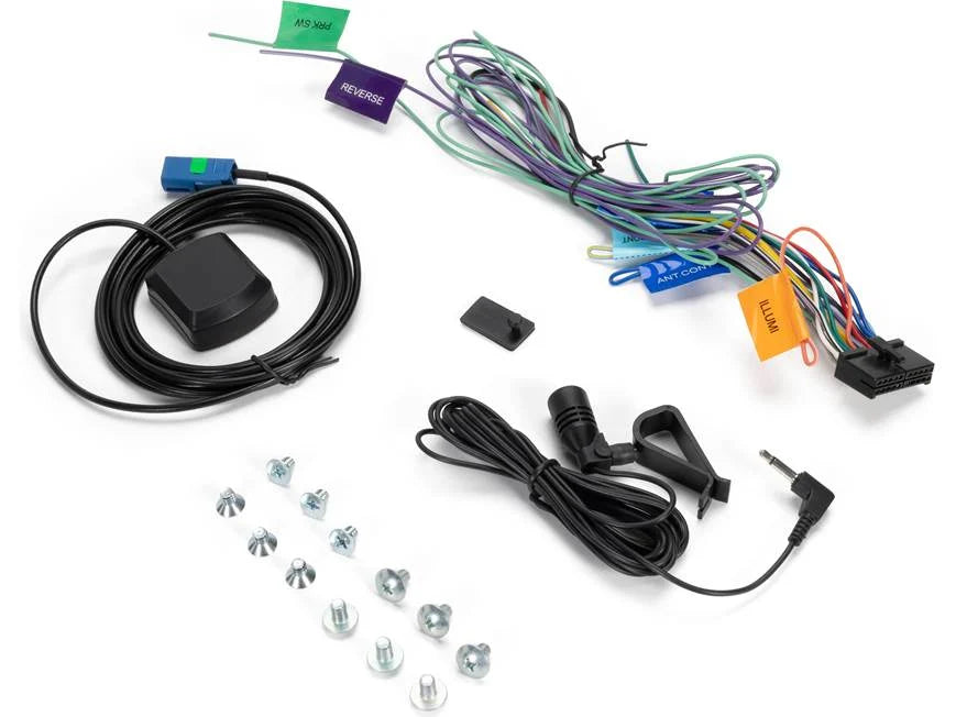 Kenwood - DMX8710S - 6.8" HD Capacitive Screen Media Receiver, Wireless and Wired Car Play &  Android Auto Ready, Wireless & USB Mirroring for compatible  iPhones & Android Phones, HDMI Input, Rear USB, Front & Rear Camera Inputs, 3Preouts (4V)