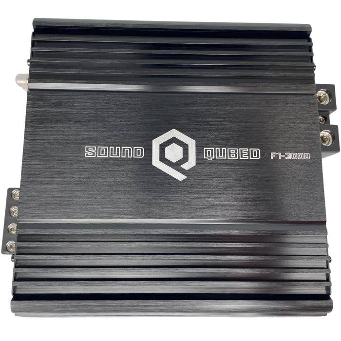 SoundQubed - F1-3000 - 3000w RMS Mono Amplifier