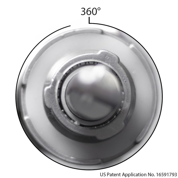 Race Sport H13G4LED - H13 Hi-Lo GEN4� LED Headlight Conversion Kit with 360 clock-able base, Focus Optics, and copper stranded rope heat sinks - Patent Approved Design