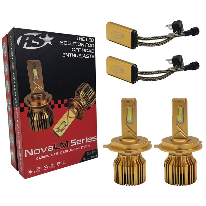 RaceSport - H1NOVA -H1NOVA H1 16000-Lumen LED Offroad Headlight Conversion CANBUS Kit: NOVA-LUMEN Series Ultimate Off-Road Lighting Solution for Enthusiasts