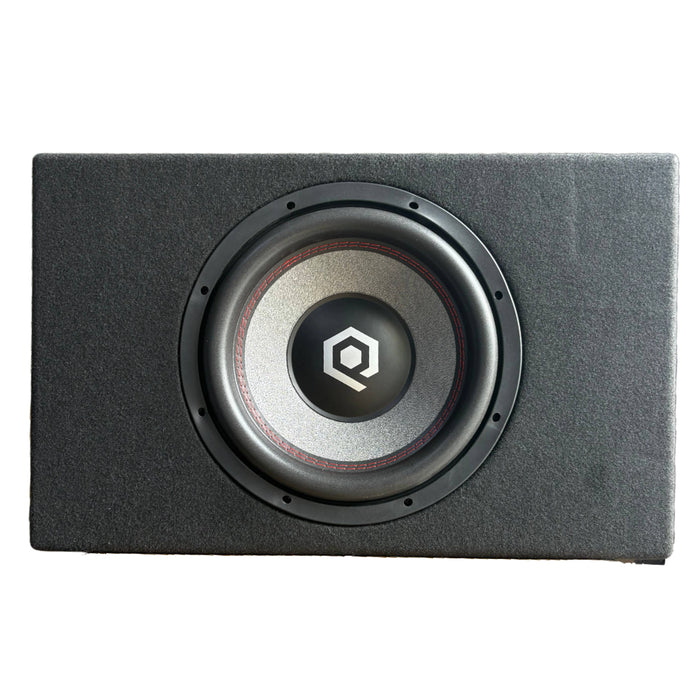 SoundQubed - HDB2-112LE-D2 - HDB2 Series Subwoofer Single 12" Loaded & Ported Enclosure Dual 2 ohm voice coil woofer 400w/800w