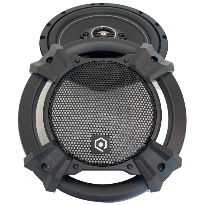 SoundQubed - HDS-CX65 - 2-way 6.5" coaxial speaker - 4 ohm - 50w/150w - with grills