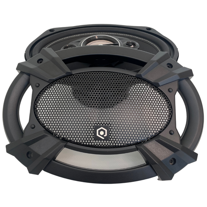 SoundQubed - HDS-CX69 - 3-way 6x9" coaxial speaker - 4 ohm - 60w/180w - with grills