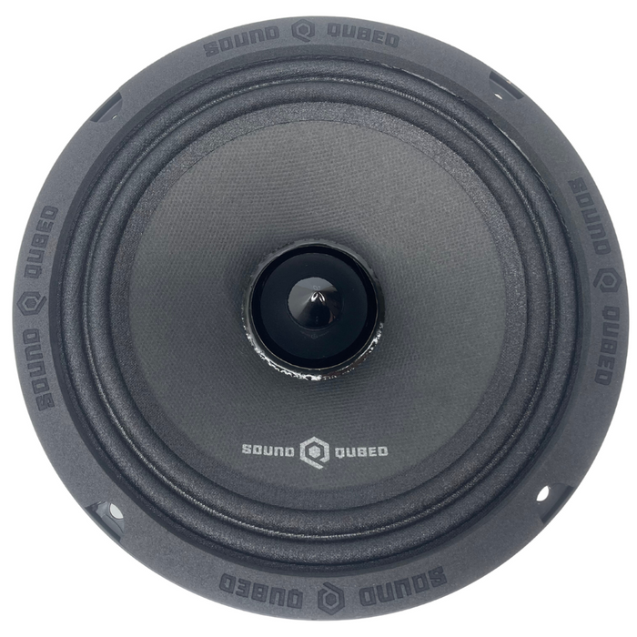 SoundQubed - HDS-PA6B-4 - 6.5" midrange with bullet - 1.5" 4 ohm Voice Coil - 150w/300w Frequency Response 160Hz - 12KHz