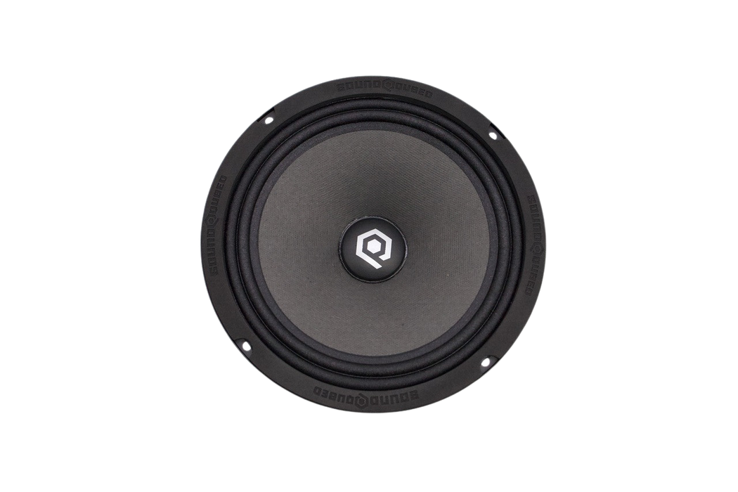SoundQubed - HDS-PA8-4 - 8" midrange with dome cap - 1.5" 4 ohm Voice Coil - 150w/300w Frequency Response 120Hz - 12KHz