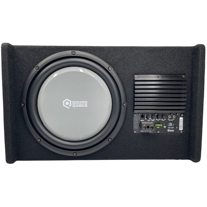 SoundQubed - HDS2-112SL-DA - Loaded Down Firing 12" Enclosure w/ Amplifier 250w/500w