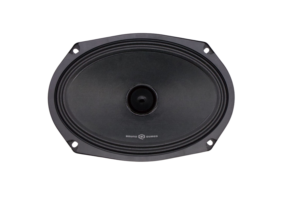 SoundQubed - HDS-PA69B-4 - 6x9" midrange with bullet - 1.5" 4 ohm Voice Coil - 180w/360w Frequency Response 160Hz - 12KHz