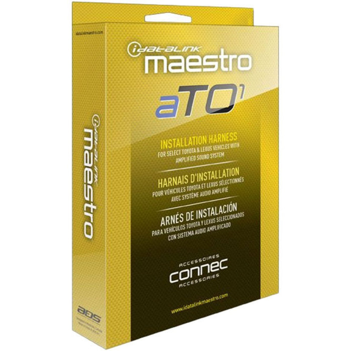 Maestro - HRN-AR-TO1 - Amplifier replacement T-harness for select Toyota and Lexus models 2008-2018