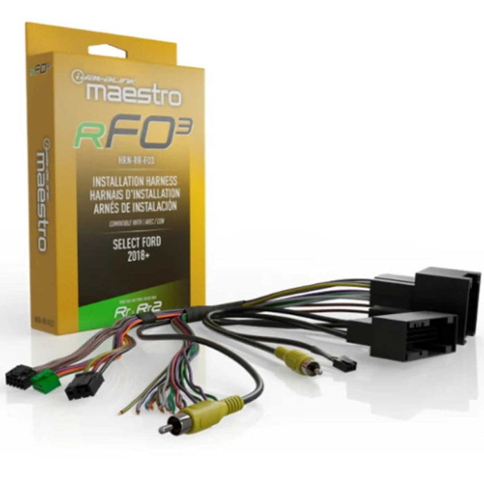 Maestro - HRN-HRR-FO3 - Radio replacement T-harness for select Ford vehicles 2017 and up