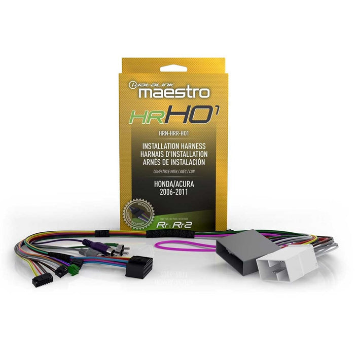 Maestro - HRN-HRR-HO1 - Radio replacement T-harness for select Honda vehicles 2009 and up