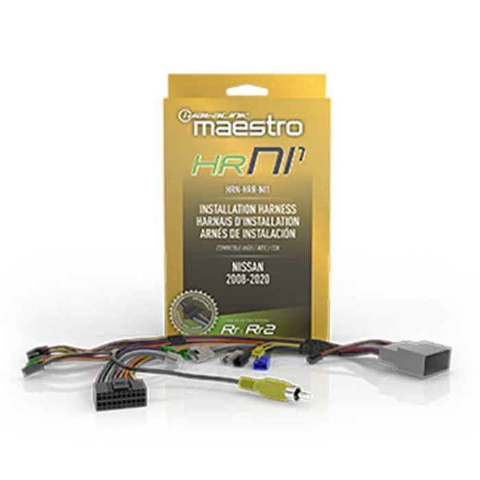 Maestro - HRN-HRR-NI1 - RR and RR2 compatible radio replacement harness for select 2007-2020 Nissan vehicles