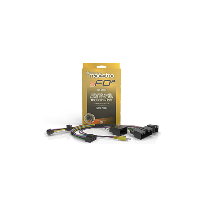 Maestro - HRN-SR-FO2 - MSR compatible radio replacement harness for select 2012 up ford vehicle
