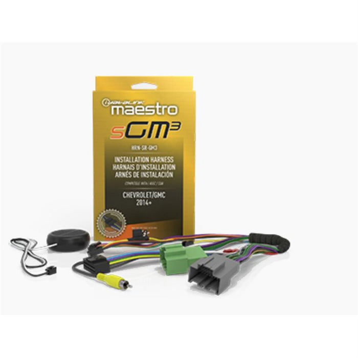 Maestro - HRN-SR-GM3 - MSR compatible radio replacement harness for select 2014 & up GM vehicles