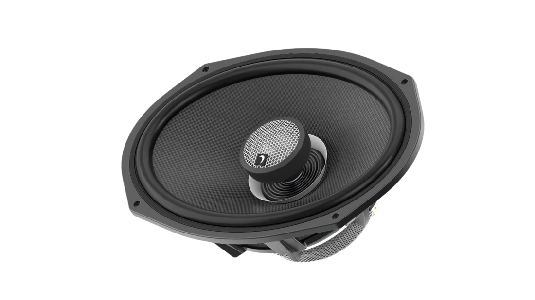 Diamond - HXM69F4BK - MOTORSPORT 2-WAY 6"x9" 4-OHM SPEAKER BLACK CARBON CONE SPEAKER - 450W MAX/150W RMS