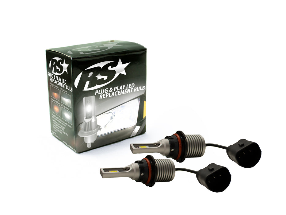Race Sport RSPNP9007 - 9007 PNP Series Plug N Play Super LUX LED OEM Replacement Bulb Kit