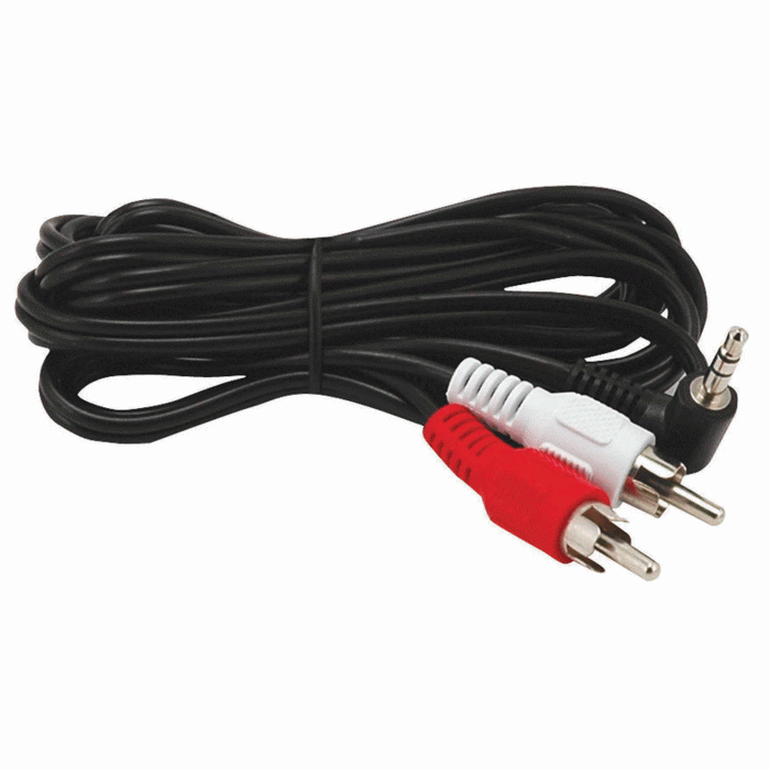 Install Bay - IB3.5RCA-1 - 3.5MM TO RCA CABLE 1 METER - 5PK