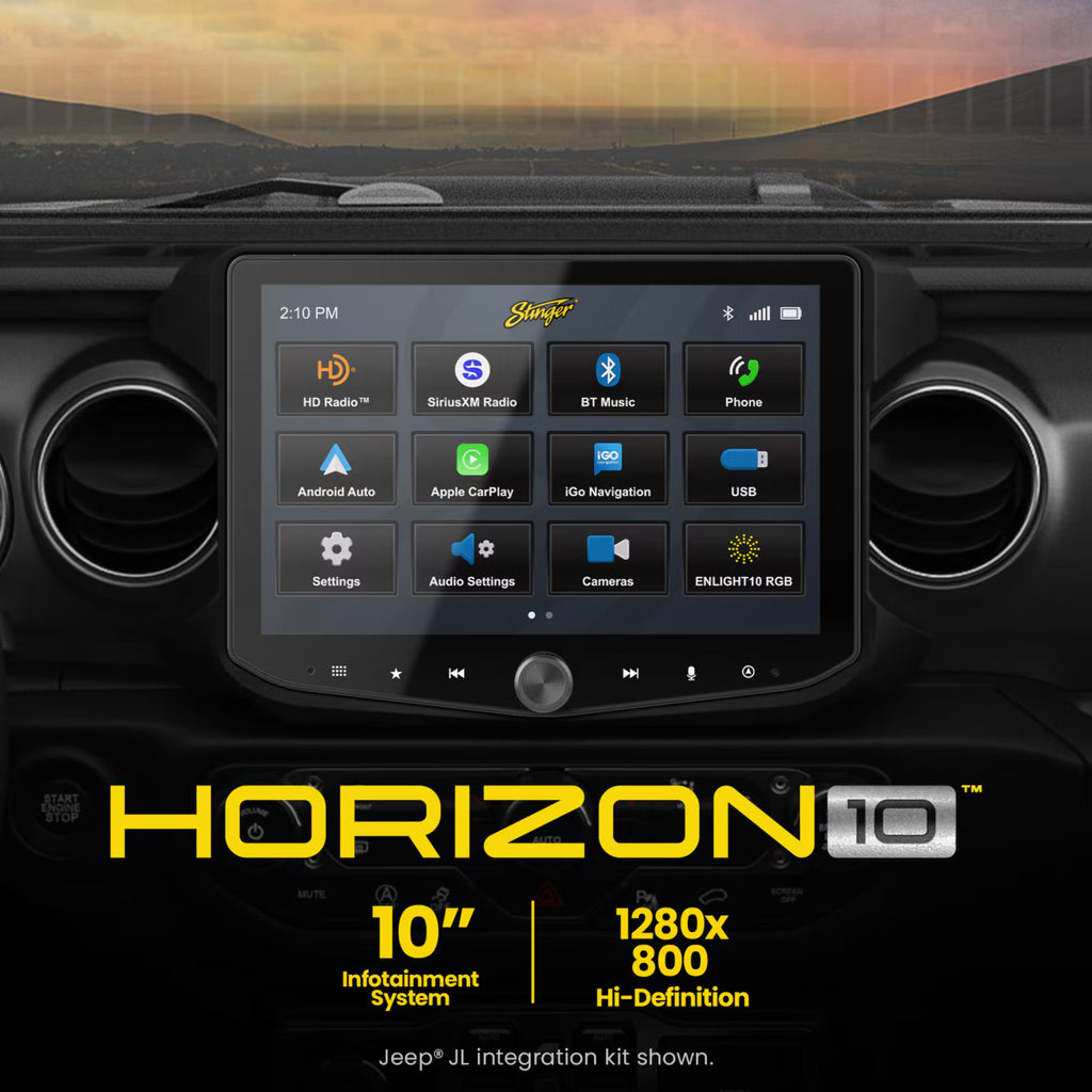 STINGER - IX210 - New 10-inch wireless CP-AA Display — Ultimate