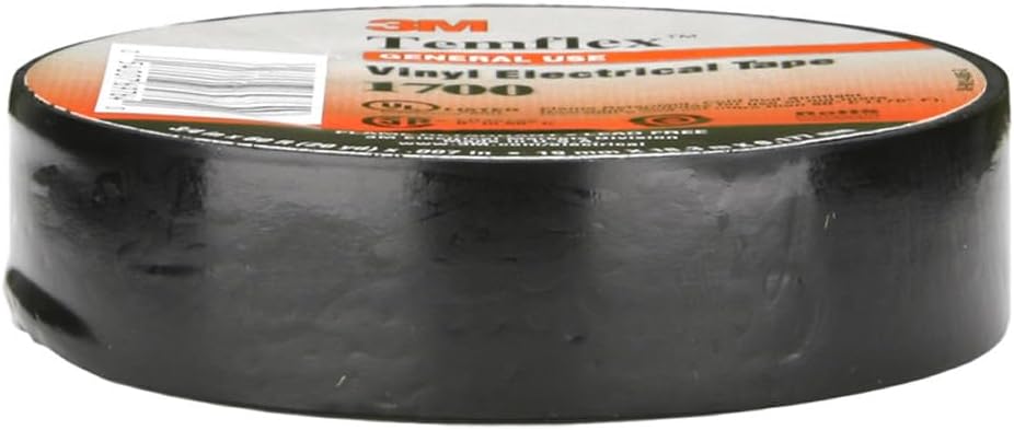 Install Bay - 1700-10 - 3M ECONOMY VINYL ELECTRICAL TAPE 3/4IN x 60 foot - 10pk