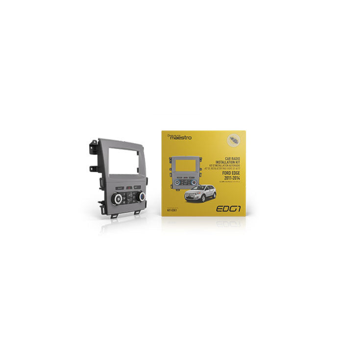 Maestro - KIT-EDG1 - Radio replacement dash kit for Ford Edge vehicles 2011-2014. Allows for the installation of double din radios, floating radios, or 8" or 9" modular radios.