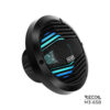 Recoil Audio - M3-65B - 6.5 INCH 2-WAY MARINE BOAT COAXIAL SPEAKERS WITH BUILT-IN RGB LED, SOLD IN PAIR, 4OHM, MAX 210 WATTS, BLACK