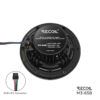 Recoil Audio - M3-65B - 6.5 INCH 2-WAY MARINE BOAT COAXIAL SPEAKERS WITH BUILT-IN RGB LED, SOLD IN PAIR, 4OHM, MAX 210 WATTS, BLACK