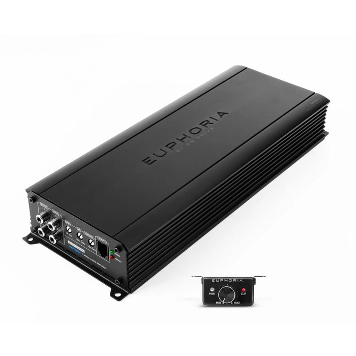 Euphoria - MM1500.1 - 1 x 1500W @ 1 OHM CLASS D MONOBLOCK MINI AMPLIFIER