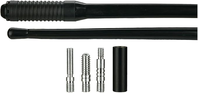 Metra - 44-RM1R - Universal Black Rubber Replacement Mast - 14 Inch