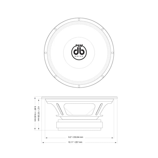DB Drive - P6MB10 RC - RECONE FOR P6M10MB
