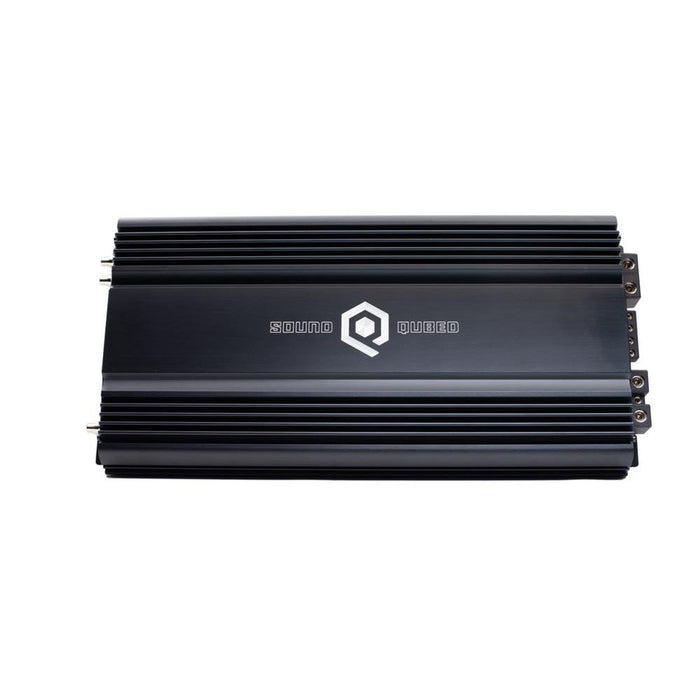 SoundQubed - Q1-6000 - 6000w RMS Class D - Mono Amplifier - 18v stable - Strappable