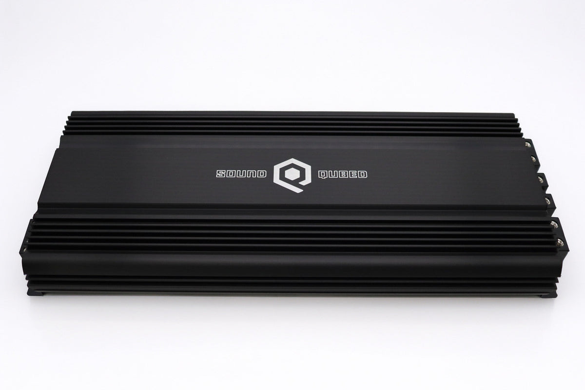 SoundQubed - Q1-8000 - 8000w RMS Class D - Mono Amplifier - 18v stable ...