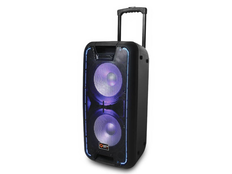 Quantum - QDJ210WP - Dual 10″ Portable Speaker System