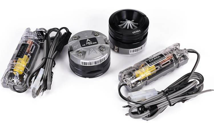 Cicada Audio - RR1T - 1-inch Titanium Short Horn - 4Ω - Pair