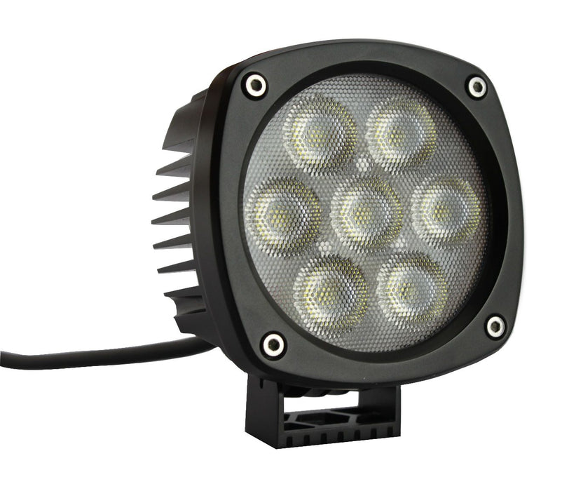 RaceSport - RS-4CREE-35W - Professional Grade HD Series 4.3in Round Cree LED Spot Light - Lifetime Warranty