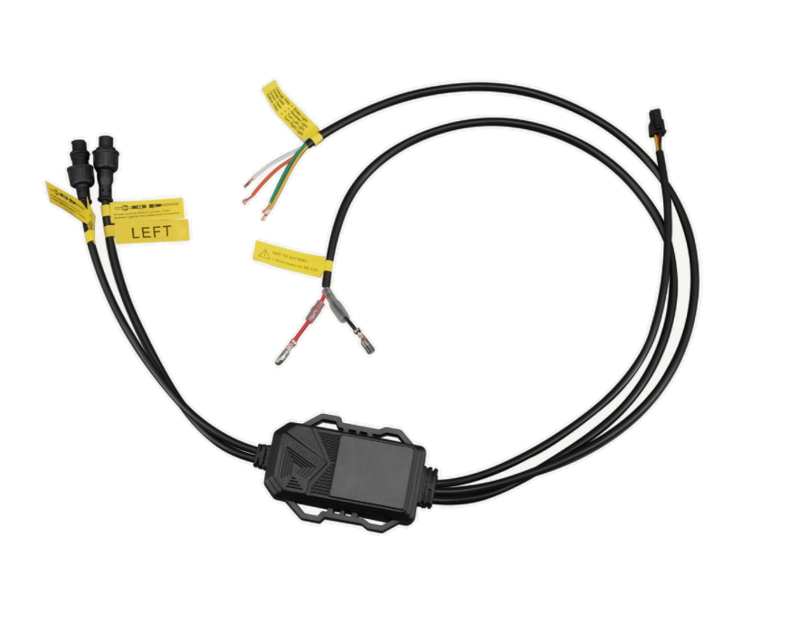 Race Sport - COLORTRAIL RGBW Waterproof Bluetooth Controller with Optional Brake and Turn Signal wires