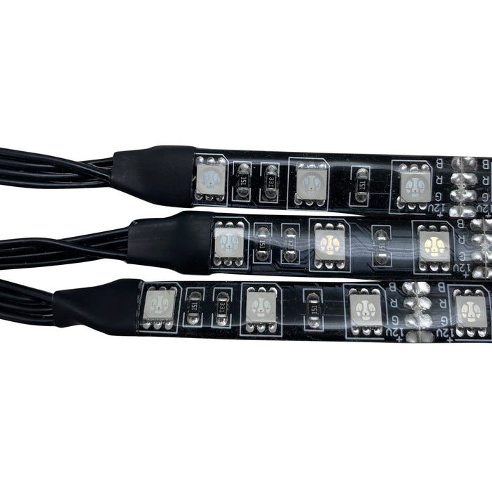 Race Sport RSMKIT - ColorADAPT Adaptive RGB LED Weatherproof Motorcycle Kit - Complete 10-Strip Kit