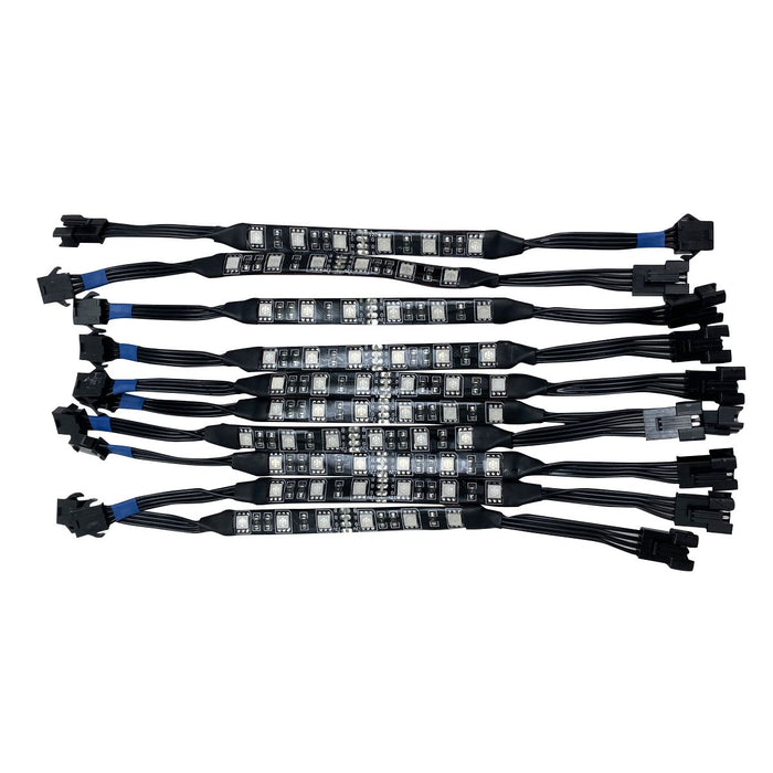 Race Sport RSMKIT - ColorADAPT Adaptive RGB LED Weatherproof Motorcycle Kit - Complete 10-Strip Kit