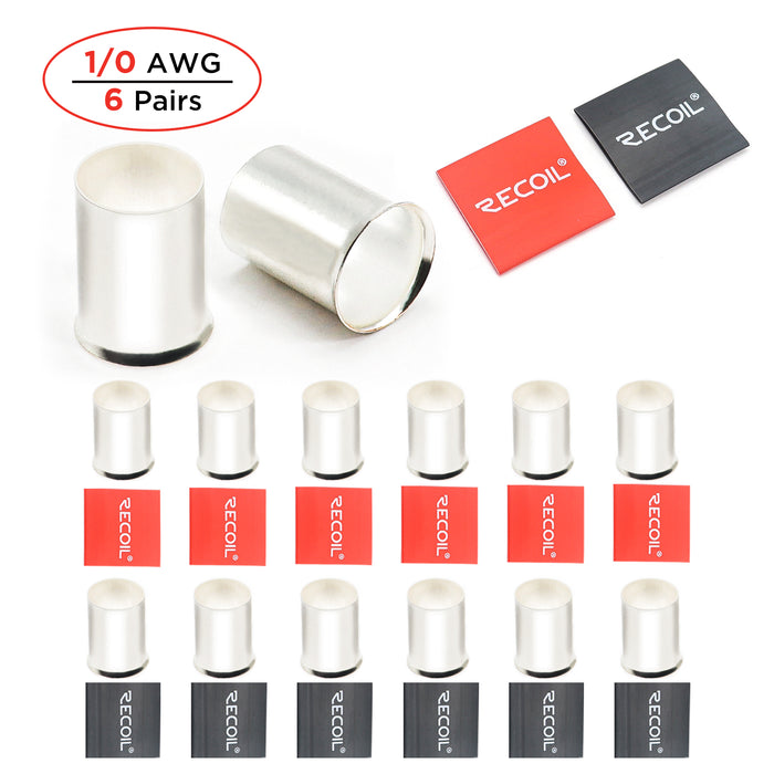 Recoil Audio - WF012 - FERRULES & HEAT SHRINK TUBING KITS