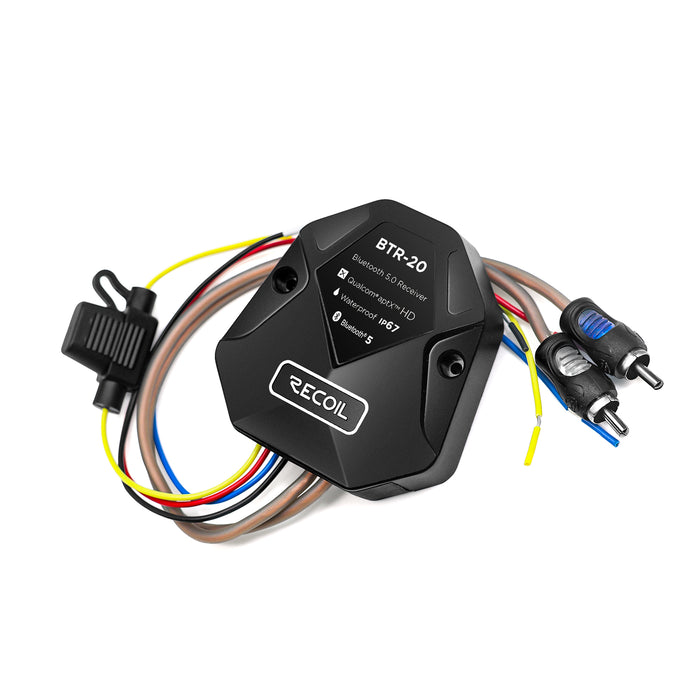 Recoil Audio - BTR-20 - WATERPROOF BLUETOOTH RECEIVER