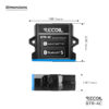 Recoil Audio - BTR-4Cv2 - WATERPROOF BLUETOOTH RECEIVER