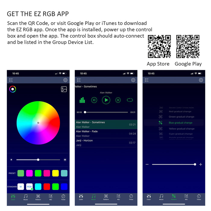 Recoil Audio - RGBLED-4M - IPX5 waterproof RGB LED controller