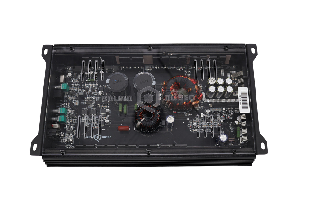 SoundQubed - S1-1250 - 1250w RMS Mono Amplifier - Strappable