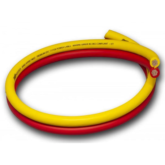 Stinger - SEASW4125 - STINGER MARINE SIAMESE POWER GROUND WIRE 4 GAUGE 125 FT