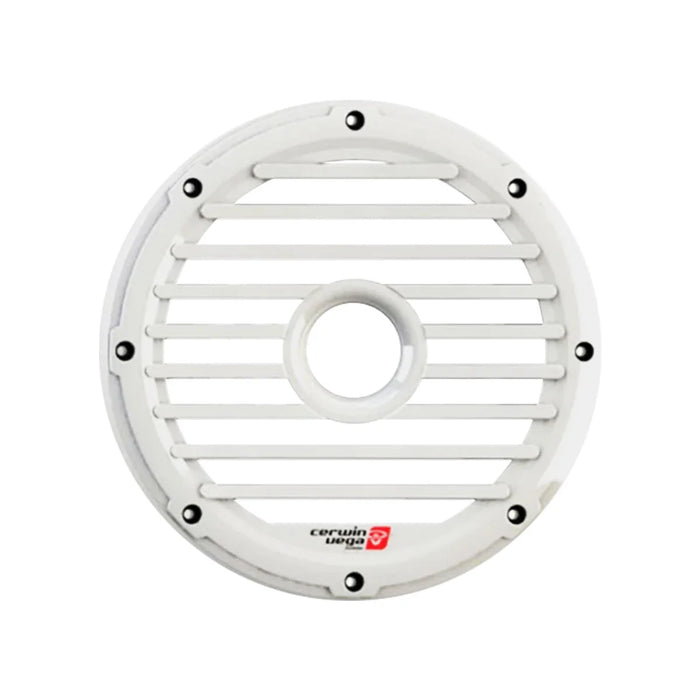 Cerwin Vega - SMG8WHT - RPM Stroker 8" RPM Certified Marine Grade Compliant Speaker Grill - White