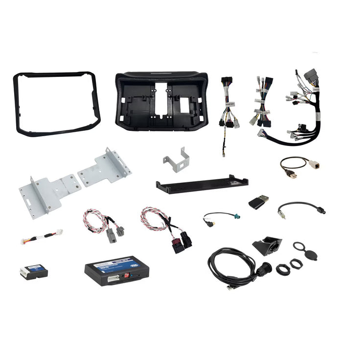 Stinger - SRKJK11HX -IX210 / UN1810 HEIGH10 FULL RADIO INTEGRATION KIT FOR 2011-2018 JEEP WRANGLER JK