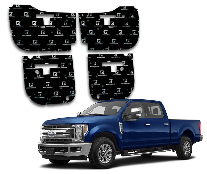 Soundskins  - SSK-F2504DR - 2017 - 2022 Ford F-250 4-Door Template Kit - 23.5 sq ft