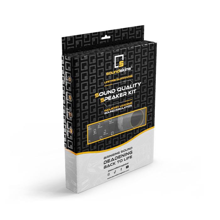 SoundSkins SSK-SQSK sound quality speaker enhancement and sound deadening kit